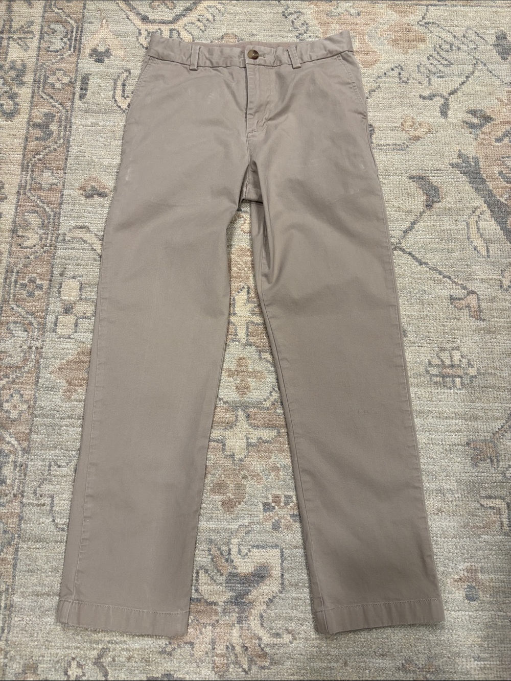 Vineyard Vines kid Chinos in Taupe Beige